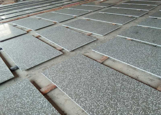 Green Building Floor Pavers Of Terrazzo Tiles For Gray Colours