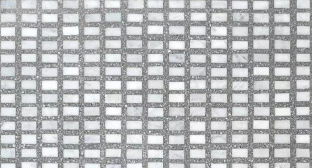Inorganic Terrazzo Stone Tiles / Terrazzo Mosaic Tiles Artificial Stone Low Water Absorption